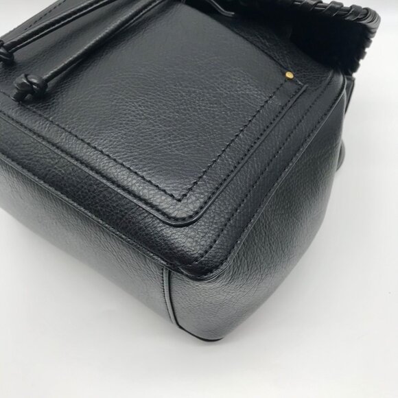 Style & Co Black Whipstitch Backpack - Picture 7 of 10